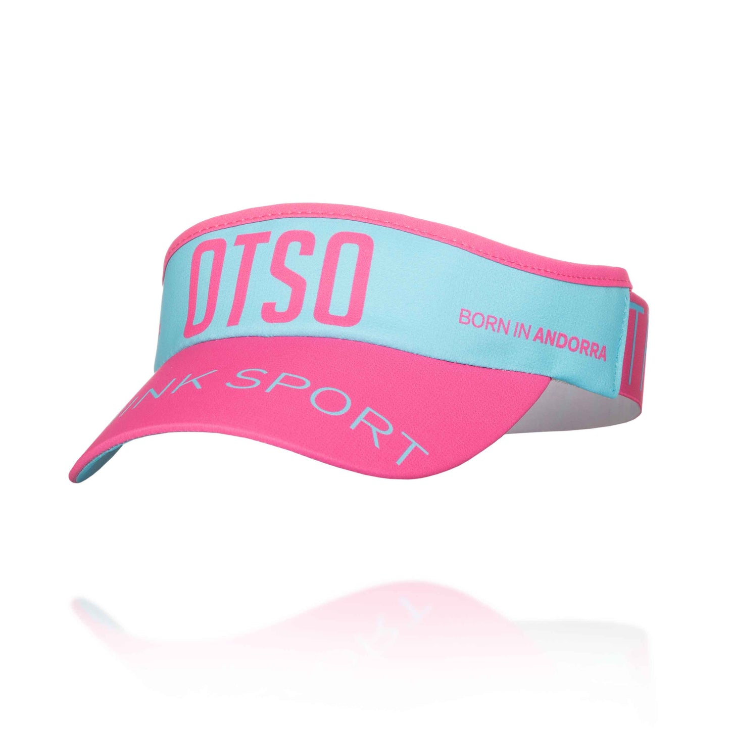 Visor - Light Blue & Fluo Pink