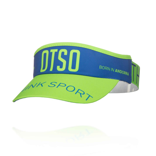 Visor - Electric Blue & Fluo Green