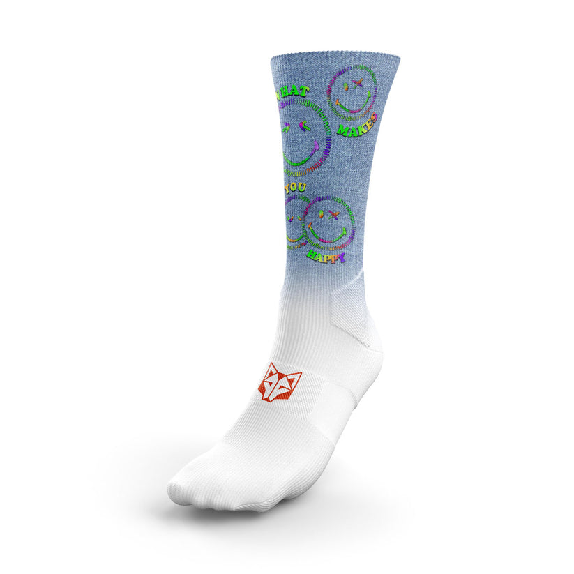 Sublimated Socks - Smiley Happy (Outlet)