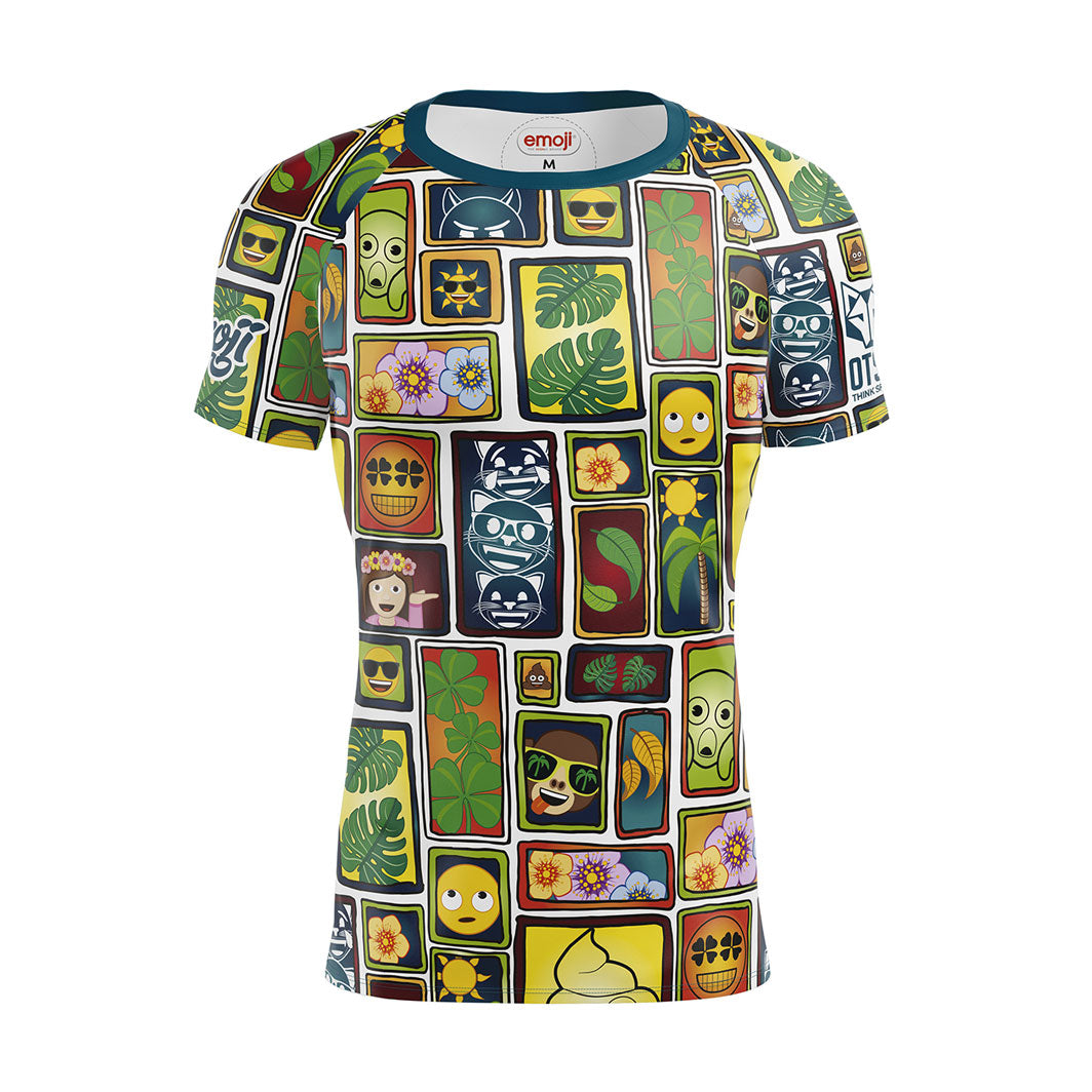 Camiseta manga corta hombre - Emoji Portrait