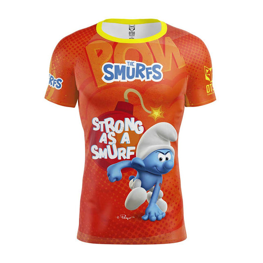 Men's short sleeve t-shirt - Strong as a Smurf