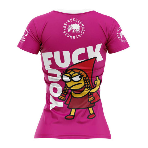 Camiseta manga corta mujer - Kukuxumusu Fuck You