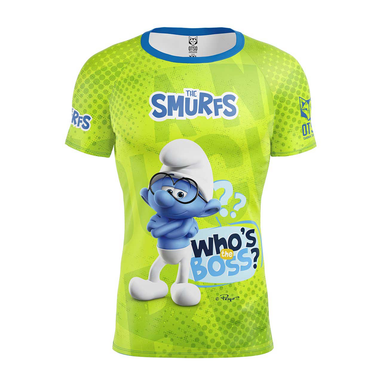 Camiseta manga corta hombre - Smurfs Boss