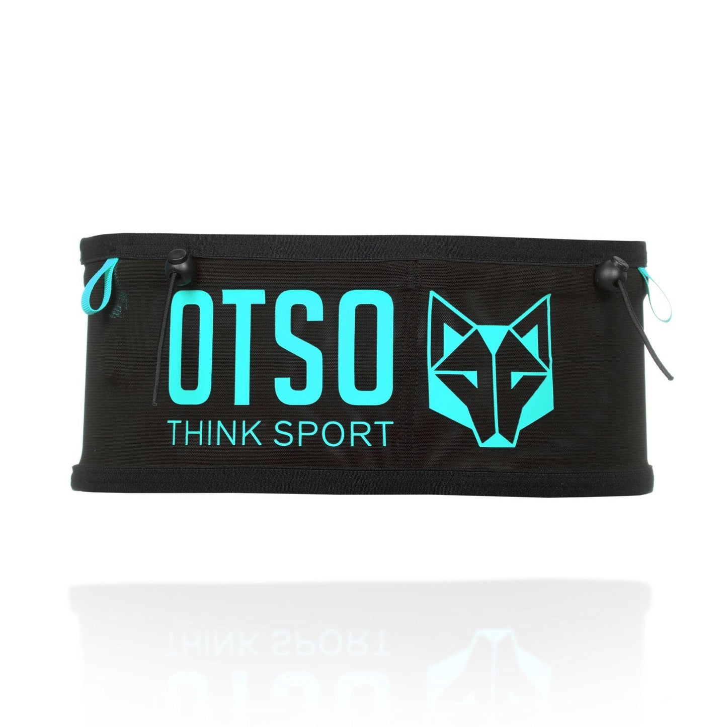 Unisex Running Belt - Black &amp; Turquoise