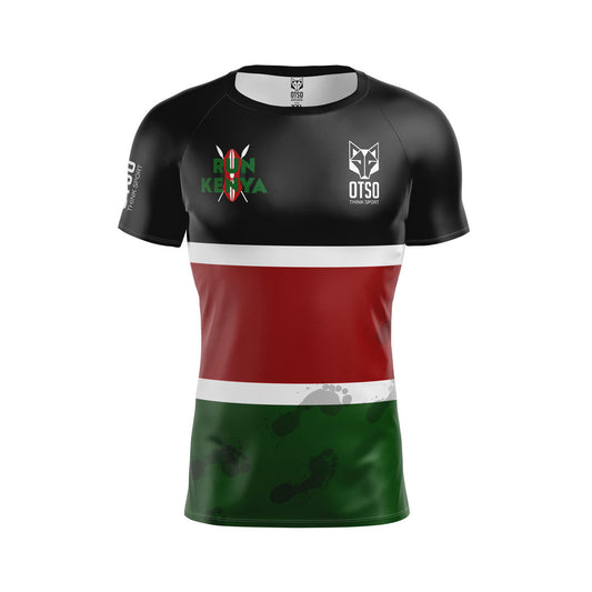 Men's short sleeve t-shirt - Run Kenya