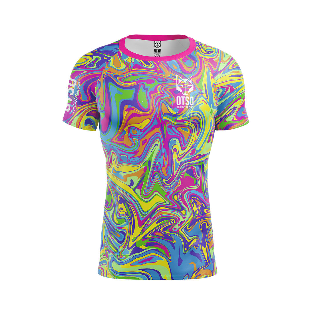 Men's short sleeve t-shirt - Psychedelic