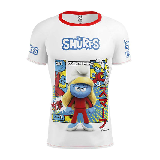 Camiseta manga corta hombre - Smurfs Manga White (Outlet)