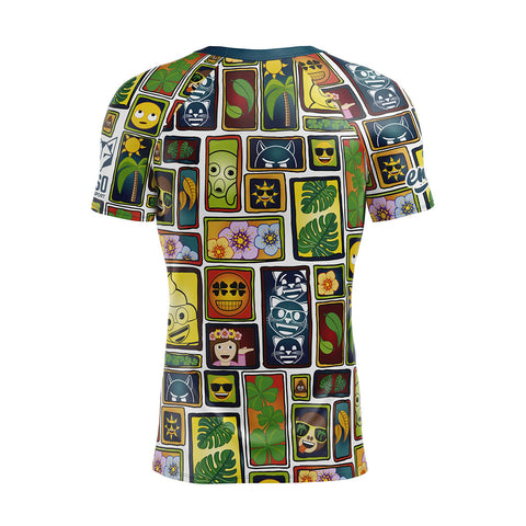 Men's short sleeve t-shirt - Emoji Portrait