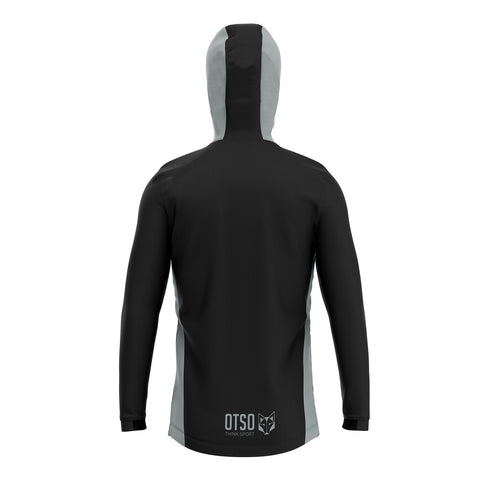 Unisex sport hoodie - Black &amp; Gray