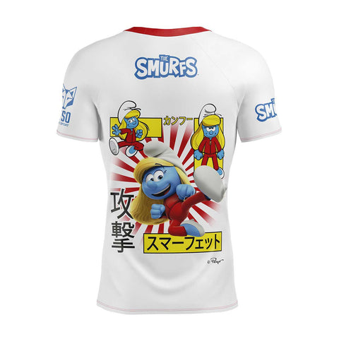 Camiseta manga corta hombre - Smurfs Manga White (Outlet)