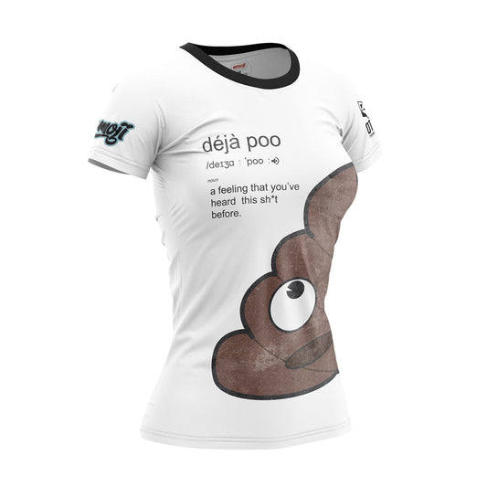 Women's short sleeve t-shirt - Emoji Déjà Poo