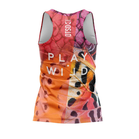 Women's sleeveless padel t-shirt - Wings