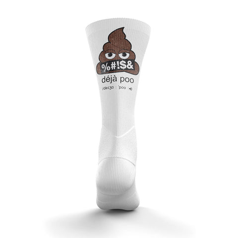 Sublimated Socks - Déjà Poo Emoji