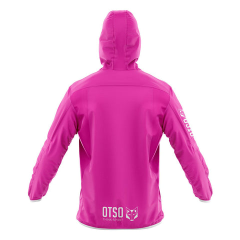 Waterproof Jacket - Fluo Pink &amp; White