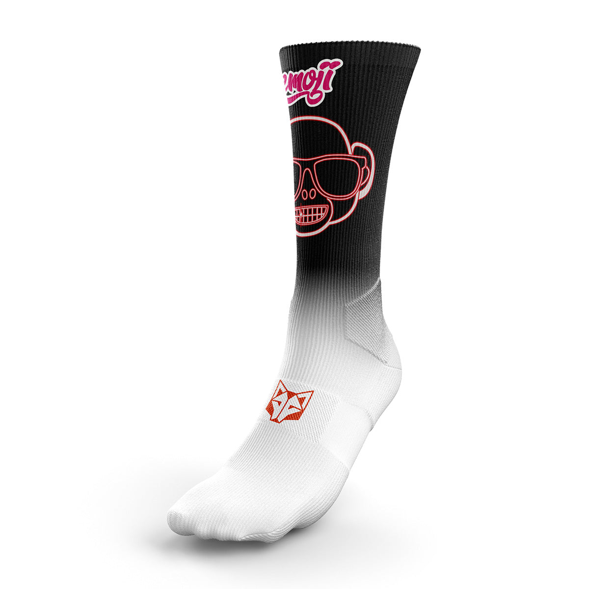 Calcetines Sublimados - Emoji Monkey Neon