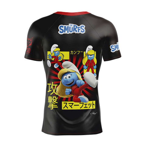 Camiseta manga corta hombre - Smurfs Manga Black (Outlet)