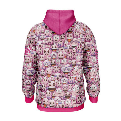 Sweatshirt - Emoji Classic Pink