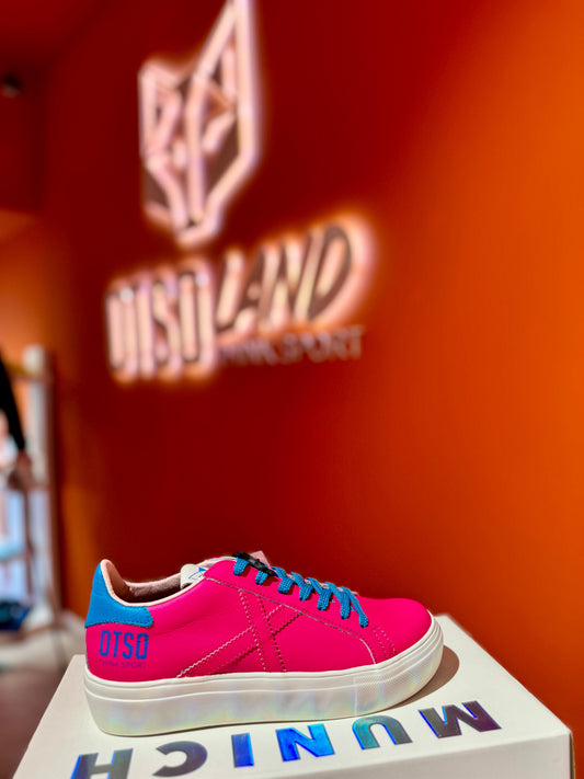 Sneakers OTSO X Munich Rosa magenta - Mujer