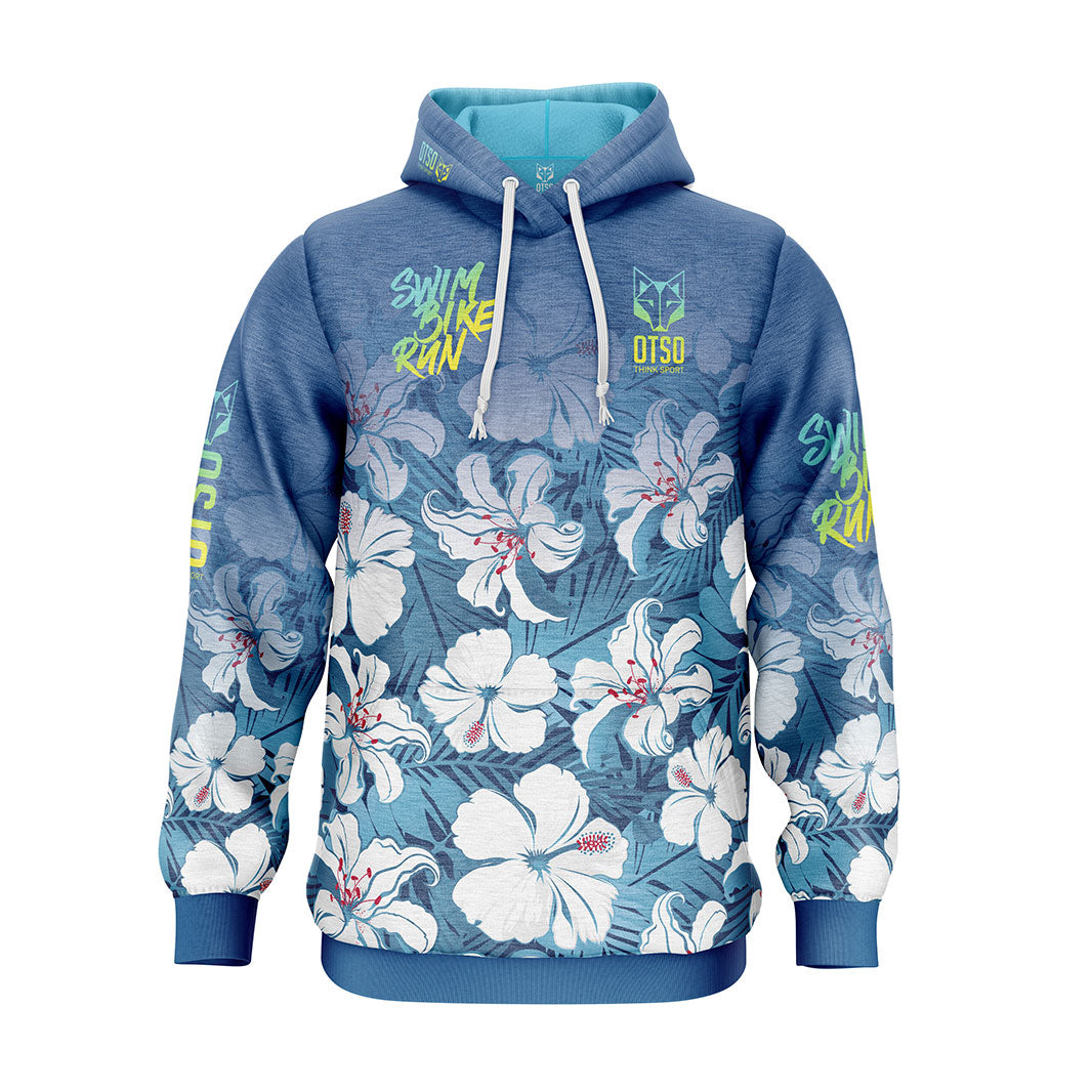 Sweatshirt - Swim Bike Run Flower