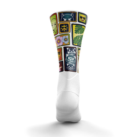 Sublimated Socks - Emoji Portrait