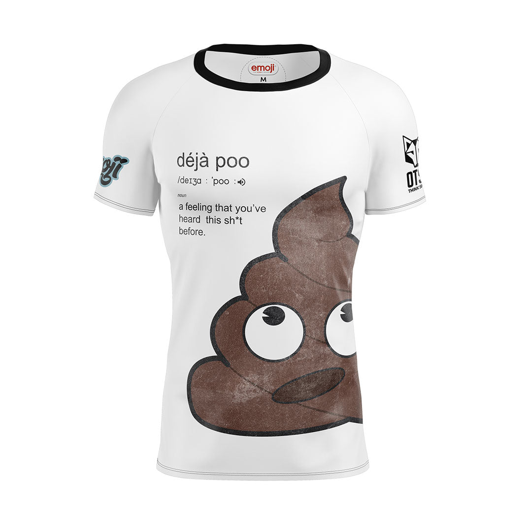 Camiseta manga corta hombre - Emoji Déjà Poo