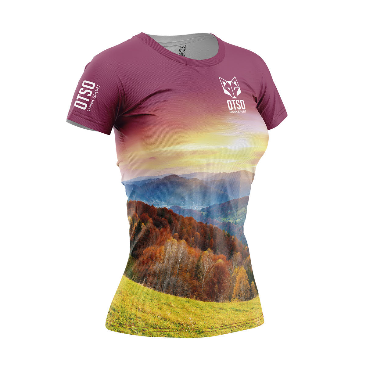 Women's short sleeve t-shirt - Autumn