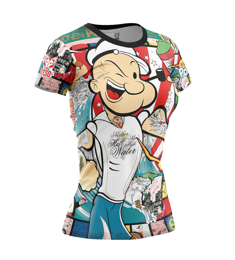 Women's short sleeve t-shirt - Popeye Art Show