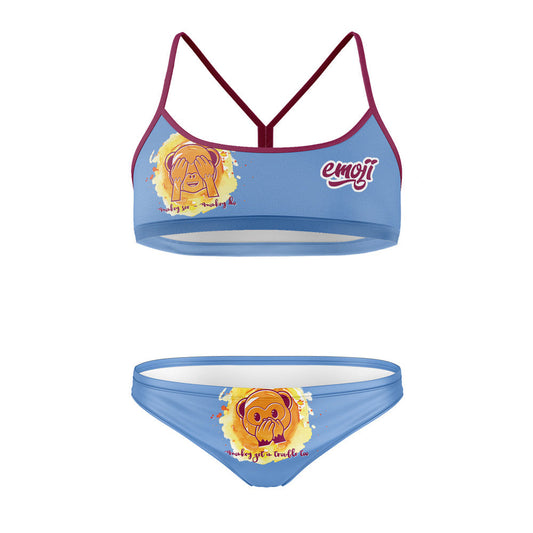 Bikini - Emoji Monkey See