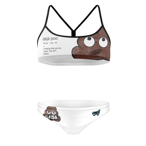 Bikini - Emoji Leaves Poo