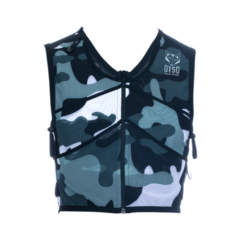 Trail running backpack - Camo Grey