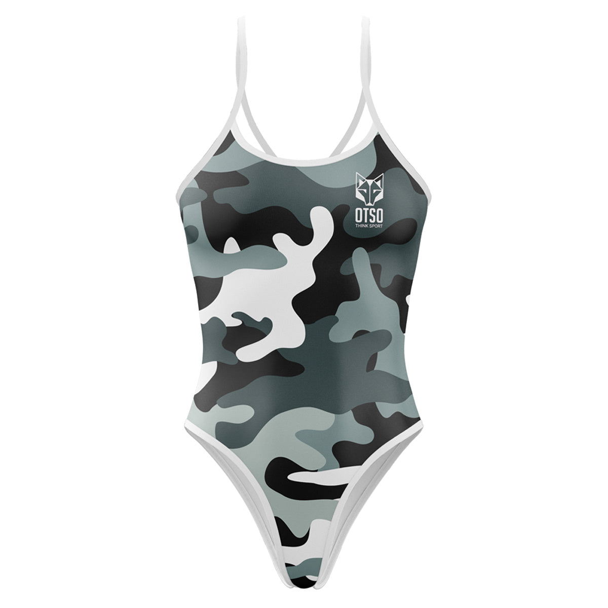 Women's swimsuit - Camo Gray