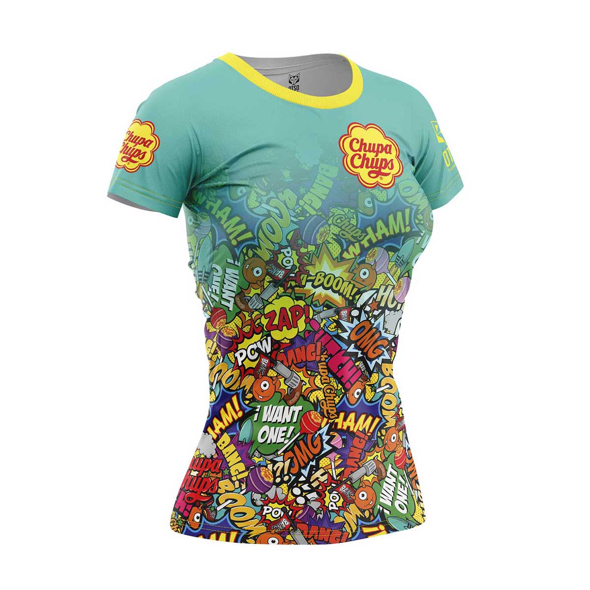 Women's short sleeve t-shirt - Chupa Chups Comic