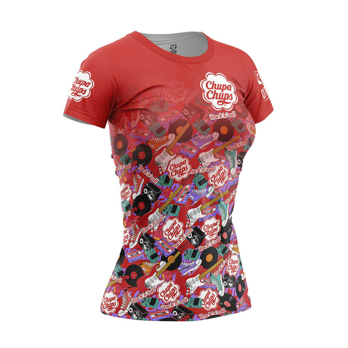 Women's short sleeve t-shirt - Chupa Chups Rock'n'Roll