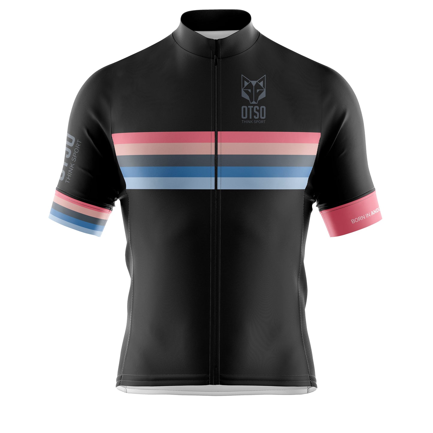 Maillot de ciclismo manga corta hombre - Stripes Black (OUTLET)