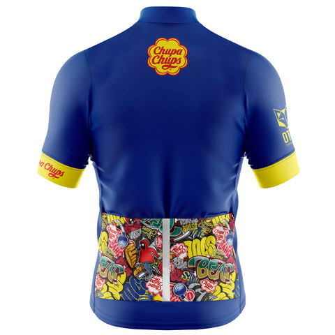 Men's short sleeve cycling jersey - Chupa Chups Graffiti (OUTLET)