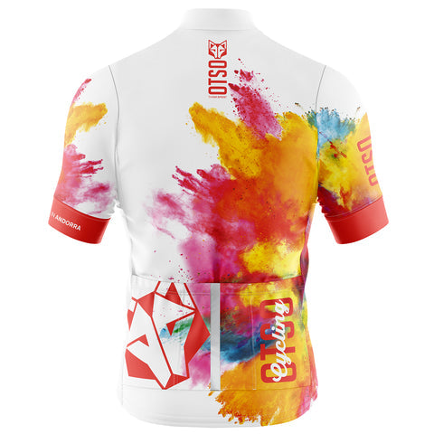 Maillot de ciclismo manga corta hombre - Colors