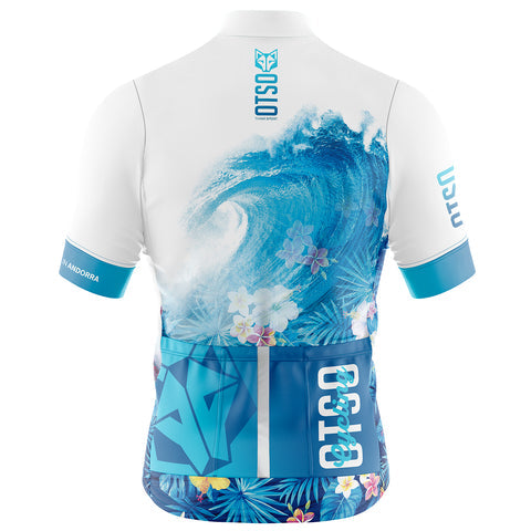 Maillot de ciclismo manga corta mujer - Wave