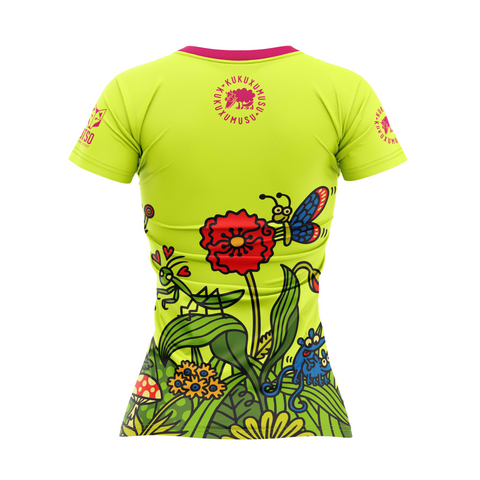 Camiseta manga corta mujer - Kukuxumusu Forest