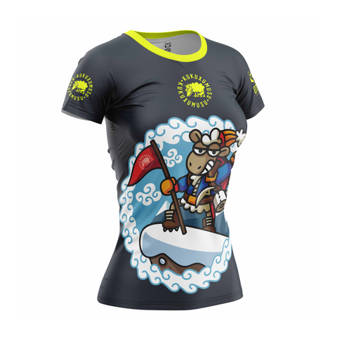 Camiseta manga corta mujer - Kukuxumusu Pirineus