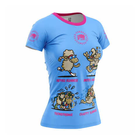 Camiseta manga corta mujer - Kukuxumusu Runners