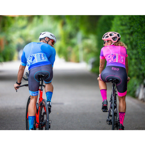 Women's cycling shorts - Fluo Pink (OUTLET)