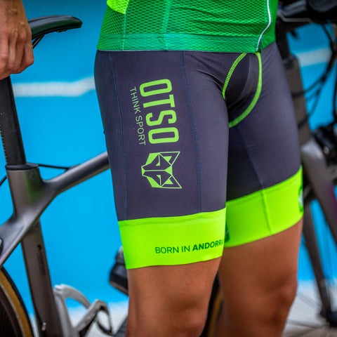 Culotte de ciclisme home - Fluo Green (OUTLET)