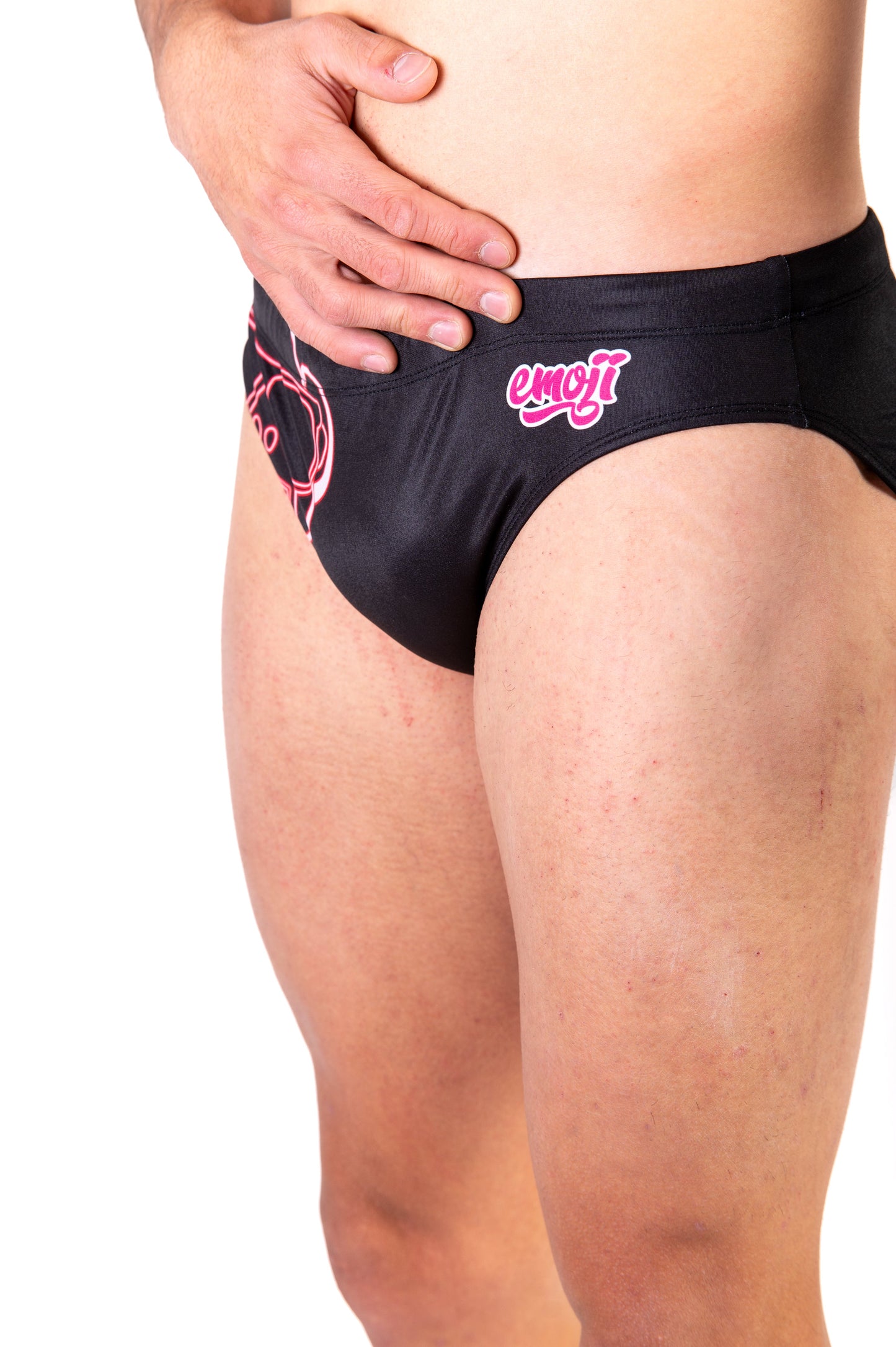 Bañador slip hombre - Emoji Monkey Neon