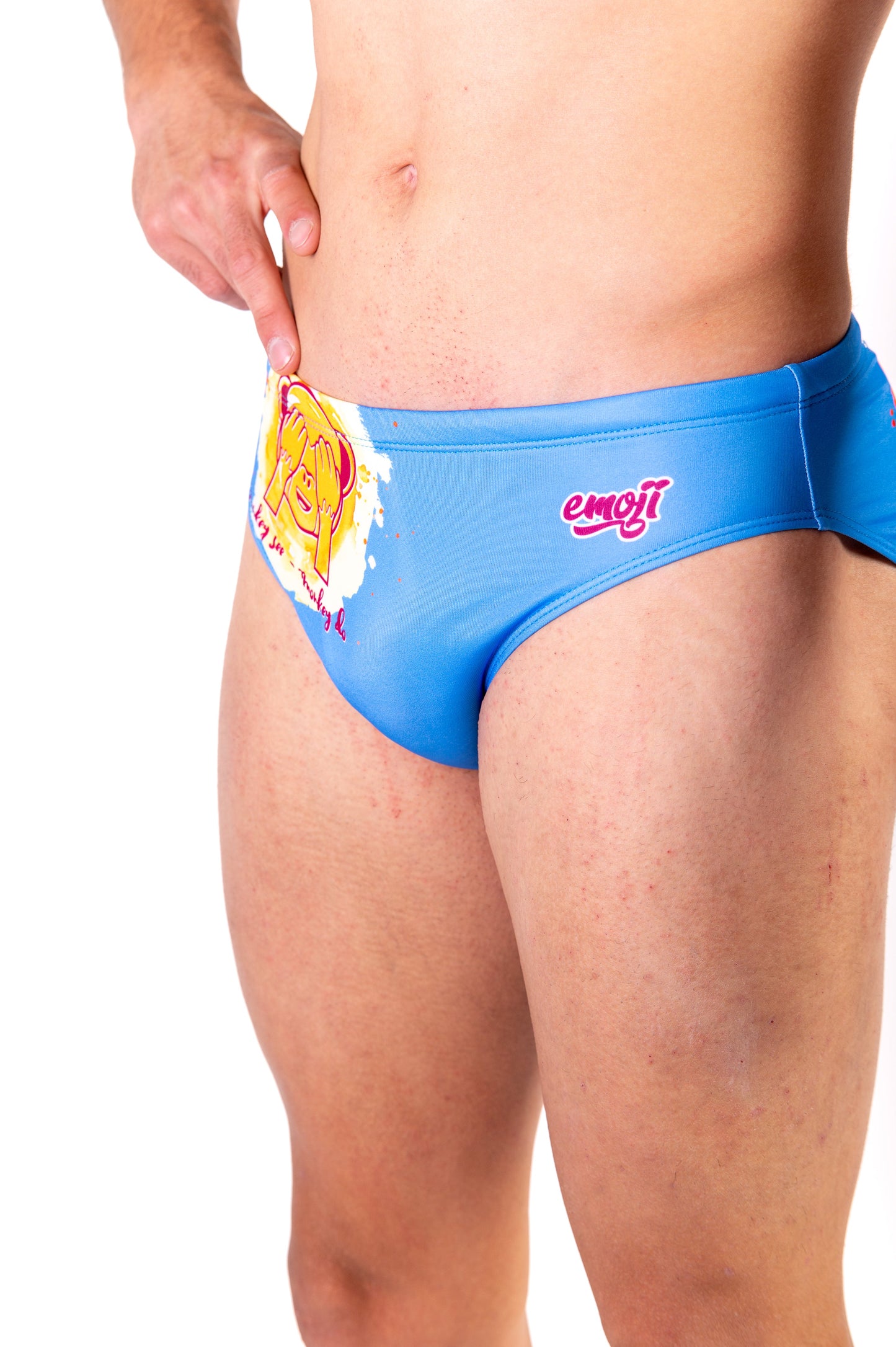 Bañador slip hombre - Emoji Monkey See