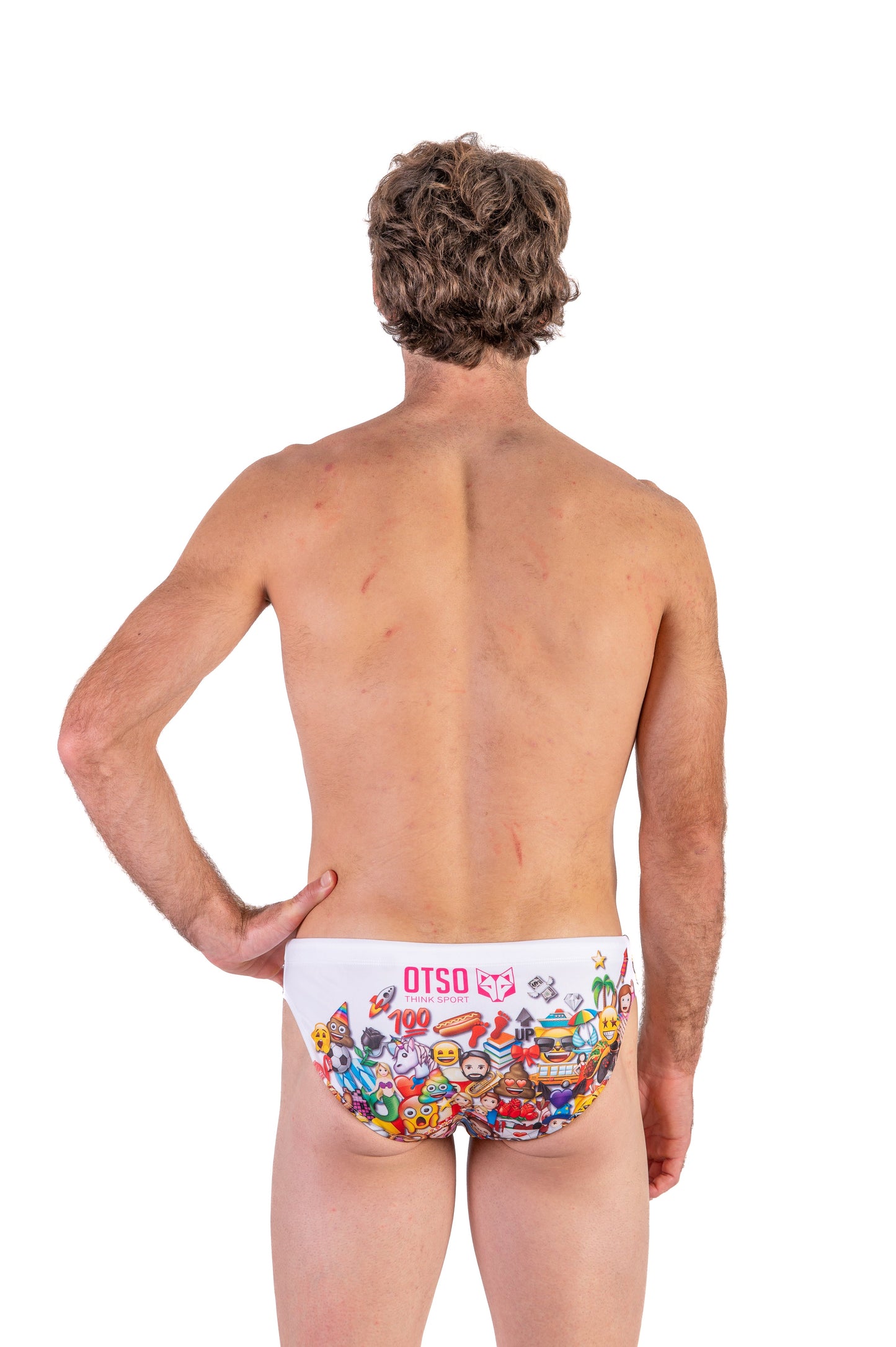 Bañador slip hombre - Emoji Big Wave