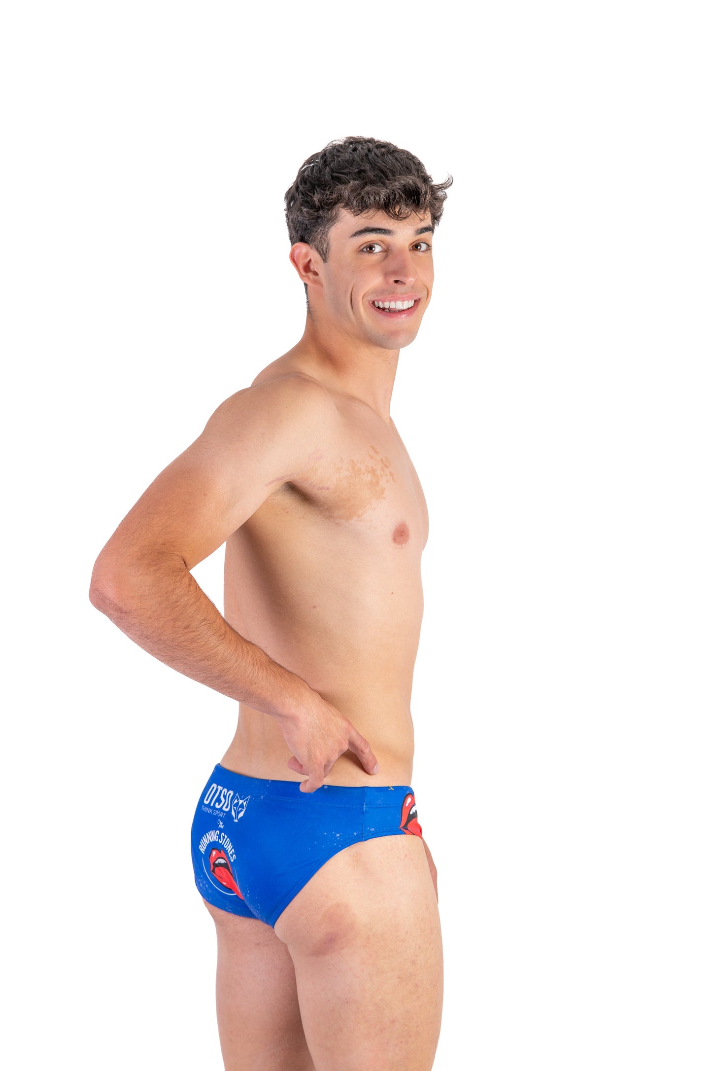 Bañador slip hombre - Running Stones Blue