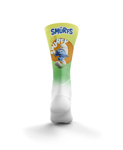 Calcetines Sublimados - Smurfs Running