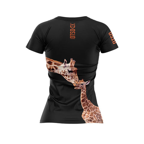 Women's short sleeve t-shirt - Giraffe