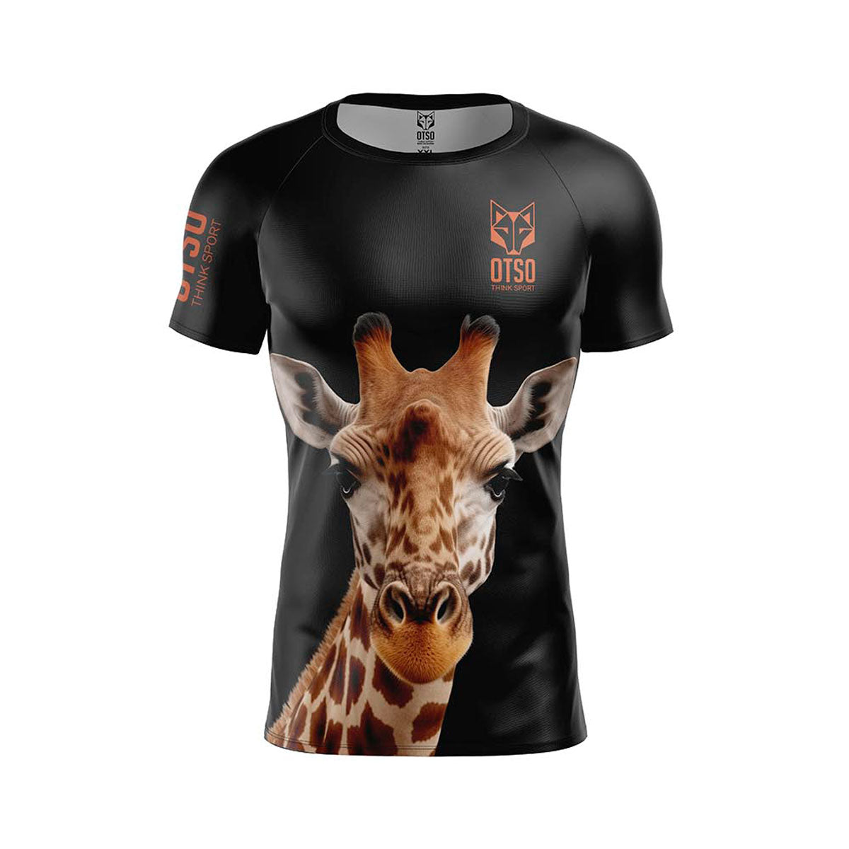 Men's short sleeve t-shirt - Giraffe