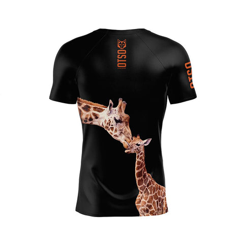 Men's short sleeve t-shirt - Giraffe